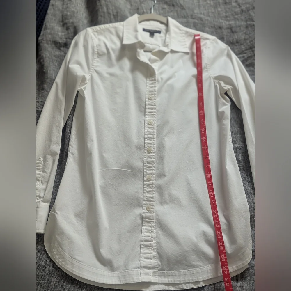 White Button-Up Shirt - Picture 4 of 8